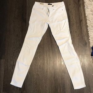 Bebe white jeans